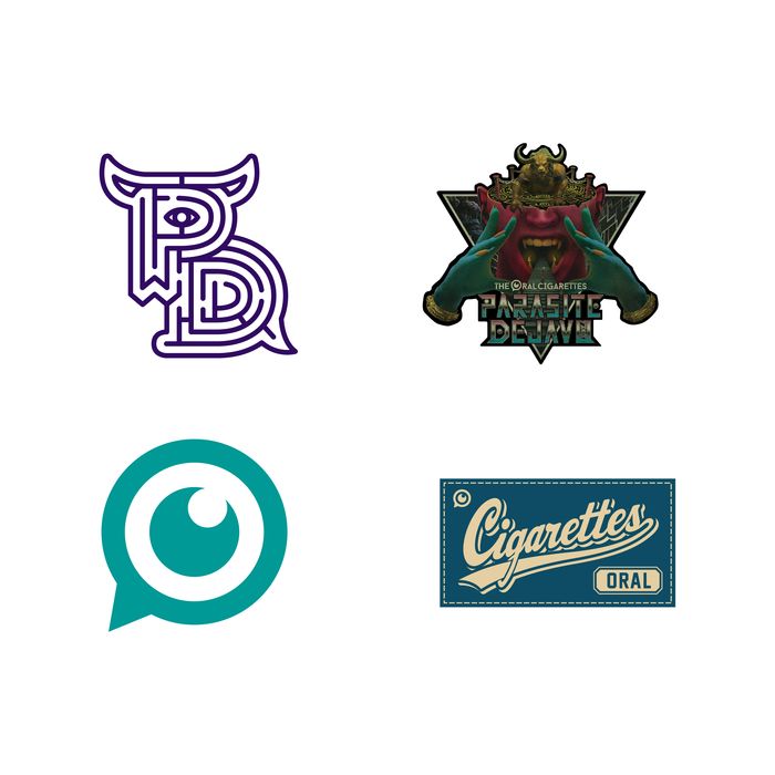 【27】PD'24 ロゴ タトゥーシール 4種セット