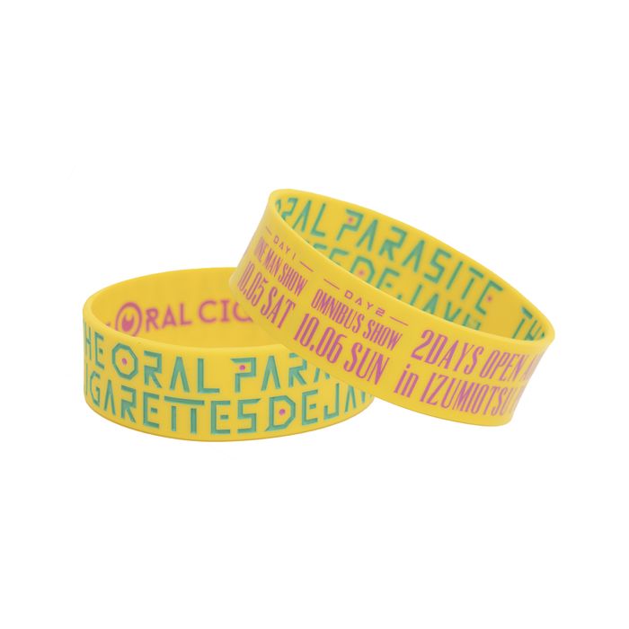 【25】PD'24 オフィシャル WIDE ラバーバンド/イエロー