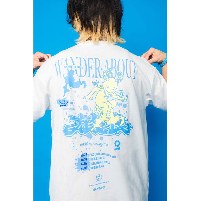 WANDER ABOUT 放浪 TOUR Tシャツ 東海ver.