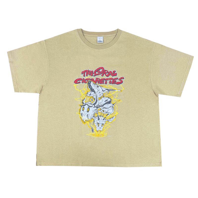 アビスハウンドTシャツ/サンド