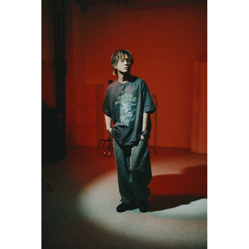 アビスハウンドTシャツ/スミクロ