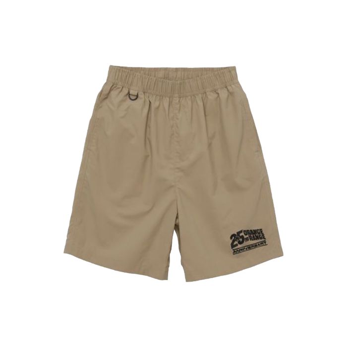 【ORANGE RANGE】25周年 ナイロンショートパンツ/サンドカーキ