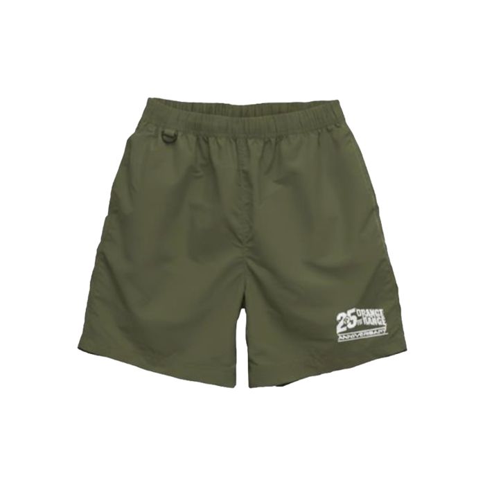 【ORANGE RANGE】25周年 ナイロンショートパンツ/オリーブ