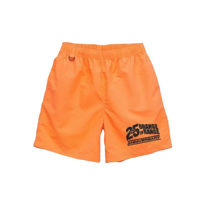 【ORANGE RANGE】25周年 ナイロンショートパンツ/オレンジ