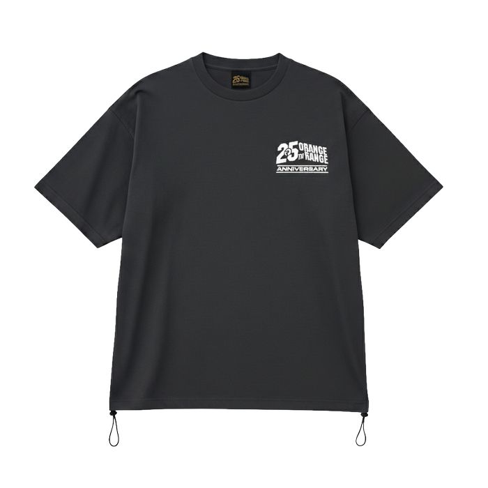 【ORANGE RANGE】25周年 リラックスフィットTシャツ/ブラック
