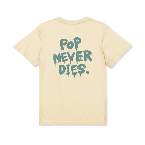 【ポップしなないで】ゾンビバンドTシャツ アイボリー