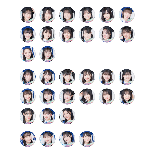 STU48 ランダム缶バッジ(6th Anniversary)
