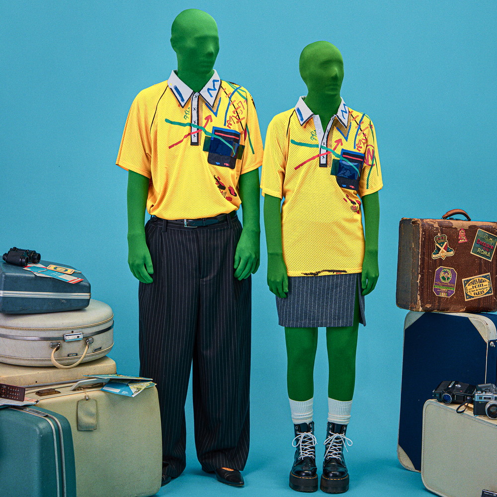 Short Sleeve Polo shirt “Time Paradox”