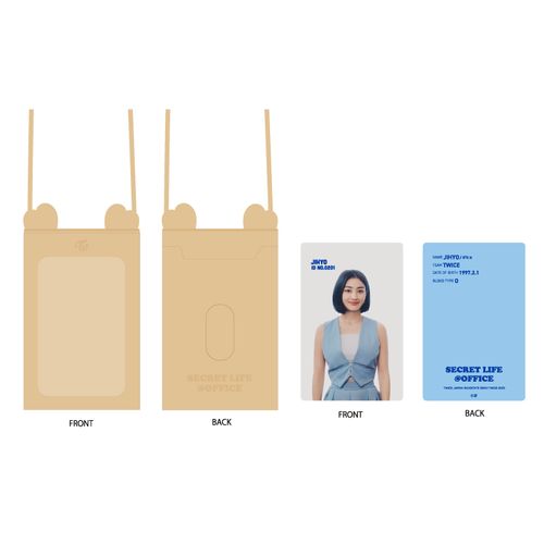 TWICE JAPAN SEASON'S GREETINGS 2023 "SECRET LIFE @OFFICE" カードホルダー&IDカード【JIHYO】