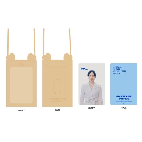 TWICE JAPAN SEASON'S GREETINGS 2023 "SECRET LIFE @OFFICE" カードホルダー&IDカード【MINA】