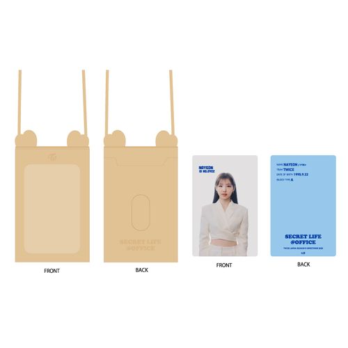 TWICE JAPAN SEASON'S GREETINGS 2023 "SECRET LIFE @OFFICE" カードホルダー&IDカード【NAYEON】