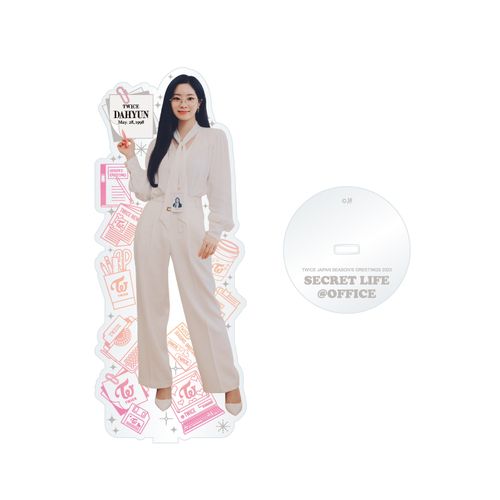 TWICE JAPAN SEASON'S GREETINGS 2023 "SECRET LIFE @OFFICE" アクリル付箋メモスタンド【DAHYUN】