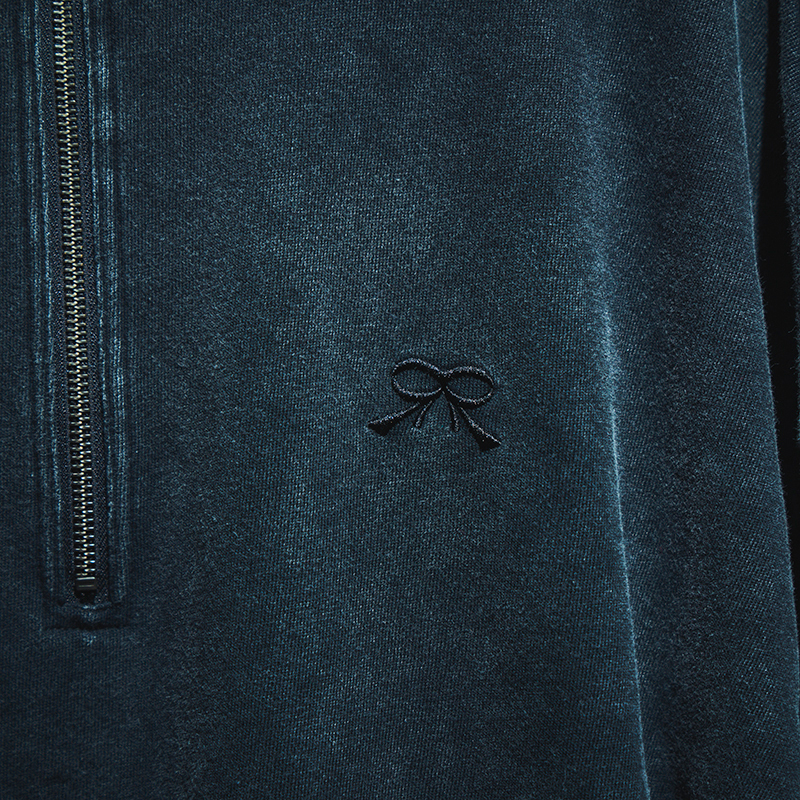 【Rokudenashi】Half Zip Sweat