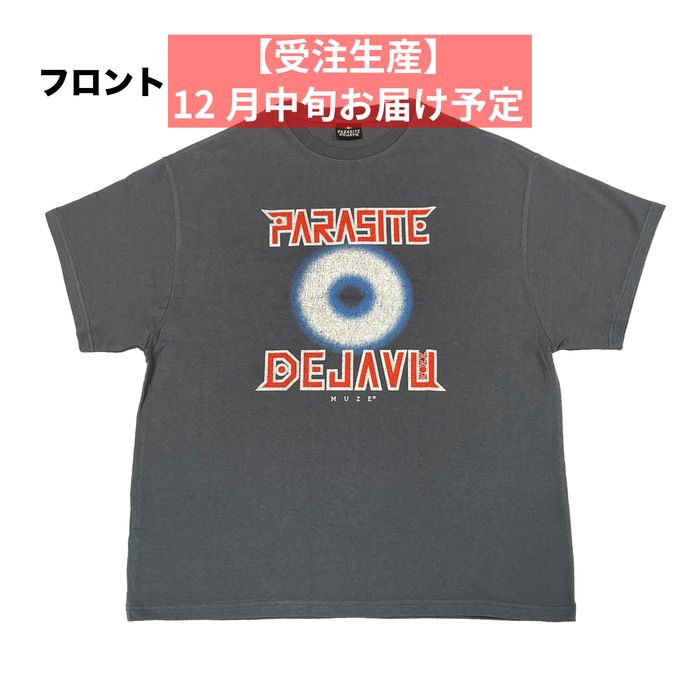 PD'22 × SIVA(MUZE) アムレットビッグシルエットTシャツ/スミクロ