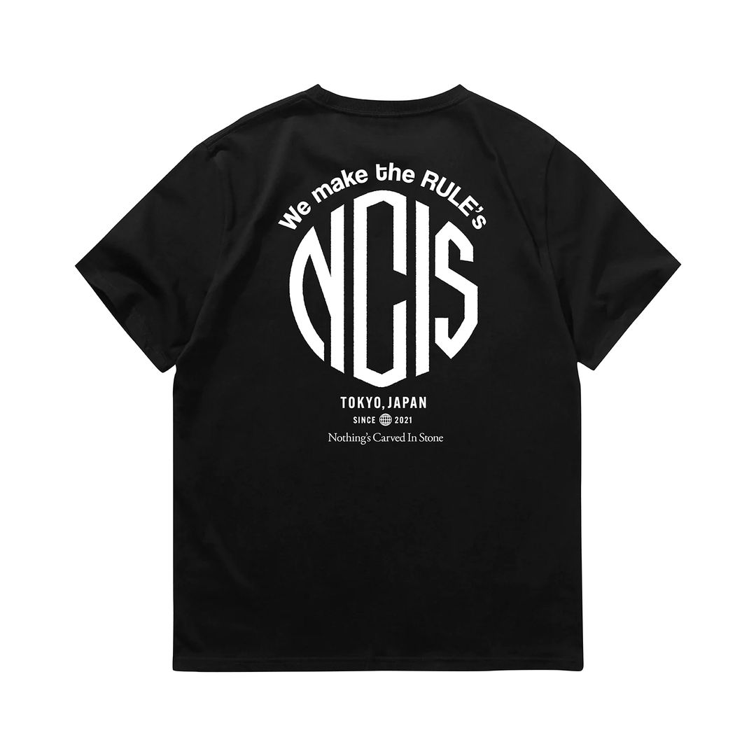 【Nothing's Carved In Stone】RULE's Tシャツ 2026/ブラック