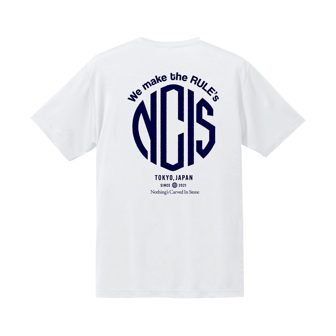 【Nothing's Carved In Stone】RULE's Tシャツ 2026/ホワイト