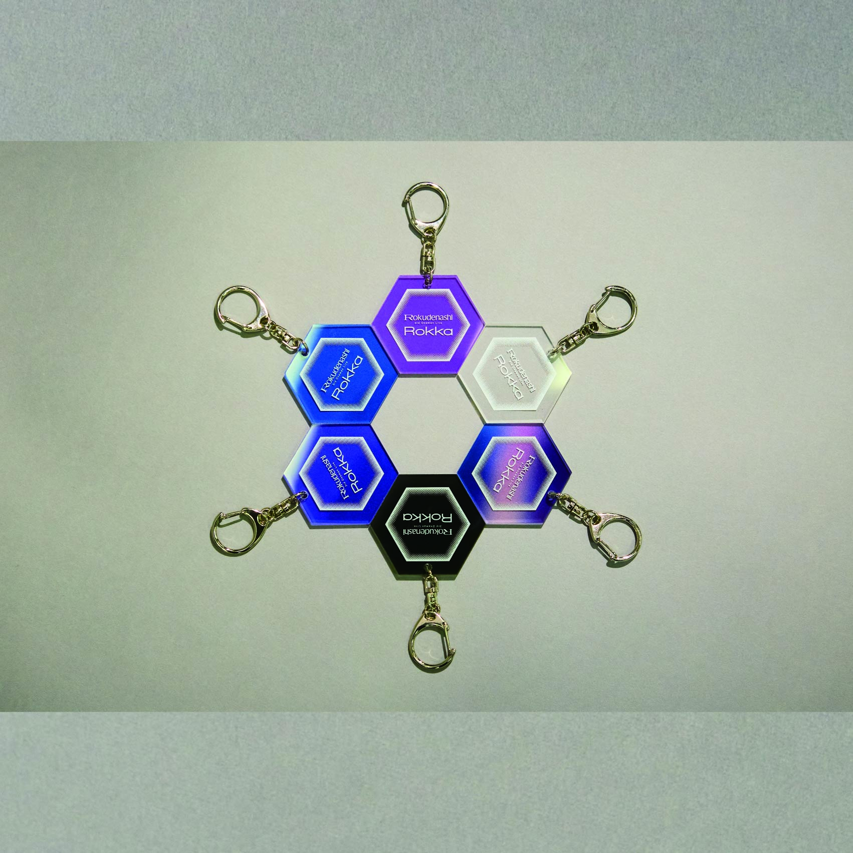 【Rokudenashi】Rokka Random Acrylic Keychain