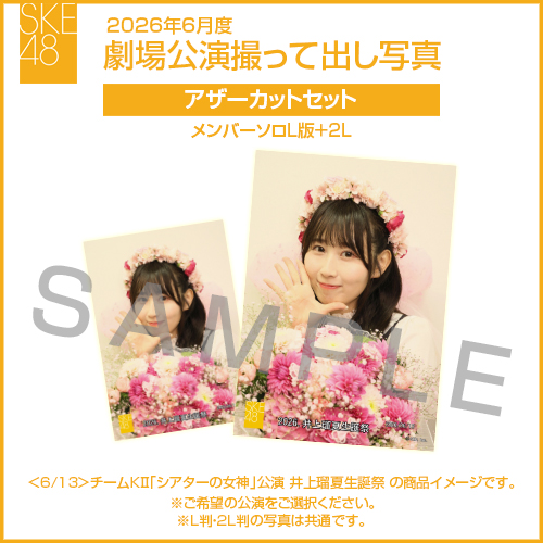 2026年6月度 劇場公演撮って出し写真 アザーカットセット（メンバーソロL版＋2L）