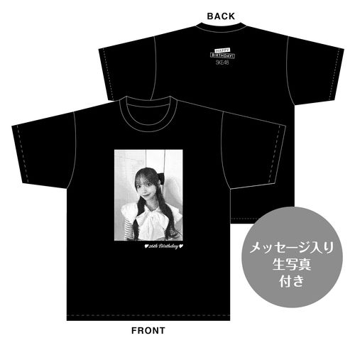 仲村和泉　生誕記念Tシャツ＆メッセージ入り生写真（2026年3月度）