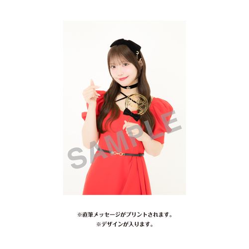 仲村和泉　生誕記念Tシャツ＆メッセージ入り生写真（2026年3月度）