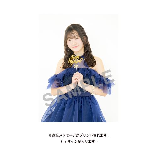 松川みゆ　生誕記念Tシャツ＆メッセージ入り生写真（2026年4月度）