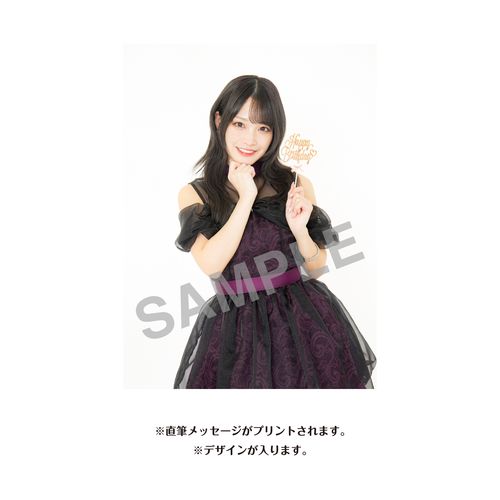 入内嶋涼　生誕記念Tシャツ＆メッセージ入り生写真（2026年5月度）