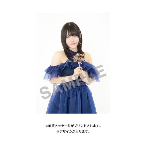 佐藤佳穂　生誕記念Tシャツ＆メッセージ入り生写真（2026年5月度）