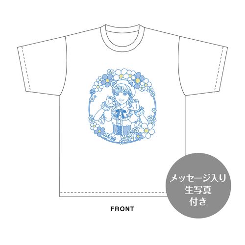 熊崎晴香　生誕記念Tシャツ＆メッセージ入り生写真（2026年8月度）