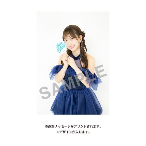 熊崎晴香　生誕記念Tシャツ＆メッセージ入り生写真（2026年8月度）
