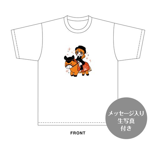 太田彩夏　生誕記念Tシャツ＆メッセージ入り生写真（2026年8月度）
