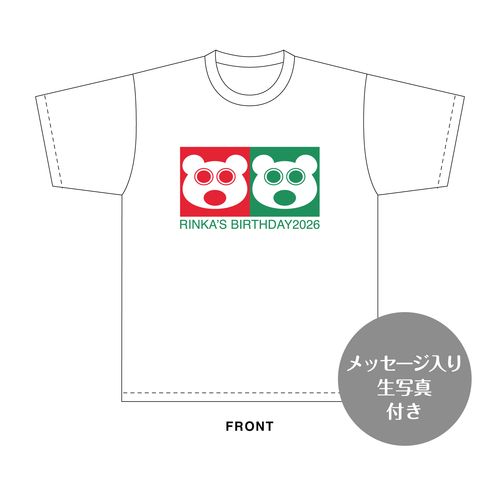 宮本倫花　生誕記念Tシャツ＆メッセージ入り生写真（2026年9月度）