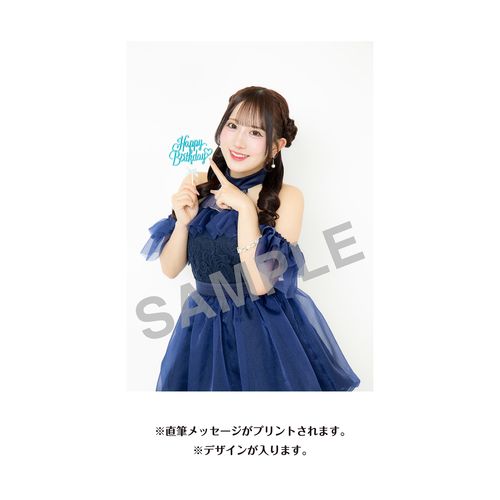 相川暖花　生誕記念Tシャツ＆メッセージ入り生写真（2026年10月度）