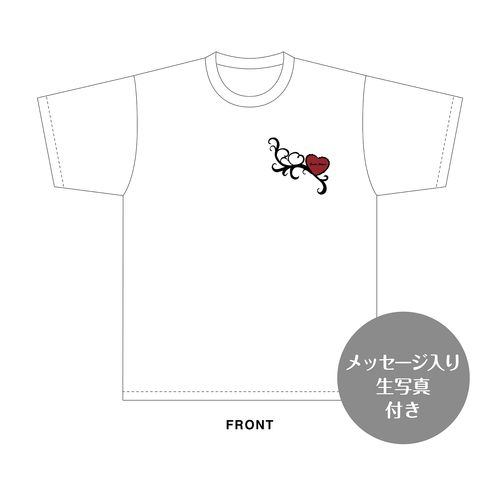 石黒友月　生誕記念Tシャツ＆メッセージ入り生写真（2026年10月度）