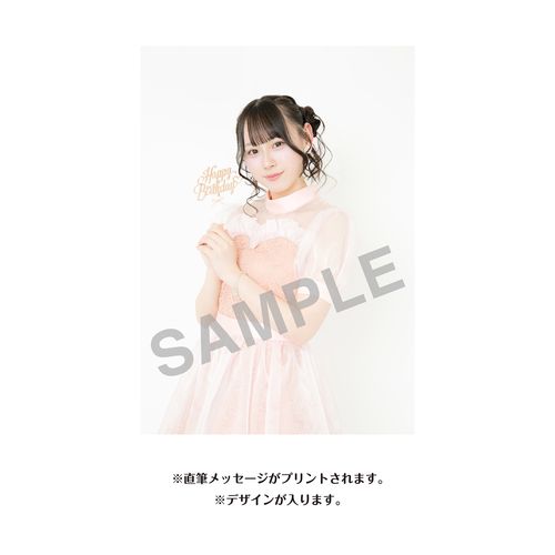 南澤恋々　生誕記念Tシャツ＆メッセージ入り生写真（2026年10月度）