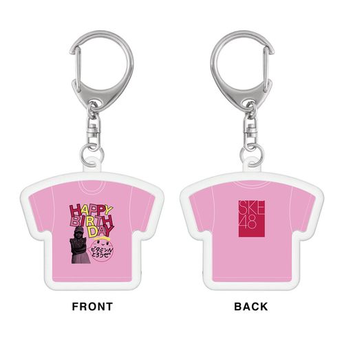 佐々木希美　生誕記念Tシャツ型アクリルキーホルダー（2026年10月度）