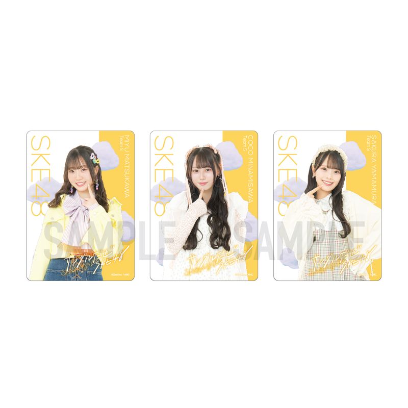 36th SG「サンダルだぜ」チーム別クリアトレーディングカード（ランダム全15種+特別仕様15種）【チームS】