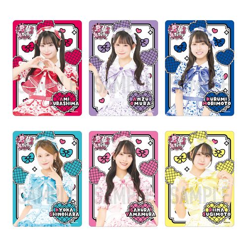 SKE48 ミミフィーユ 2ndライブ「君を見ていたい」クリアトレーディングカード（ランダム全12種）