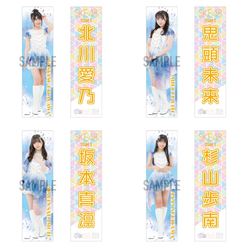 SKE48　メンバー別推しステッカー2枚セット(チームS)