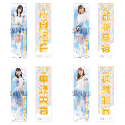 SKE48　メンバー別推しステッカー2枚セット(チームS)