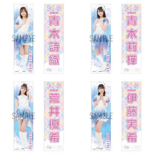 SKE48　メンバー別推しステッカー2枚セット(チームKII)