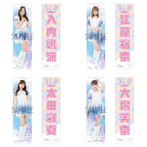 SKE48　メンバー別推しステッカー2枚セット(チームKII)