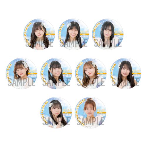 SKE48　チーム別ランダム缶バッジ(チームS)(ランダム全19種+特別仕様19種)