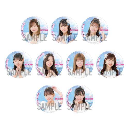 SKE48　チーム別ランダム缶バッジ(チームKII)(ランダム全18種+特別仕様18種)