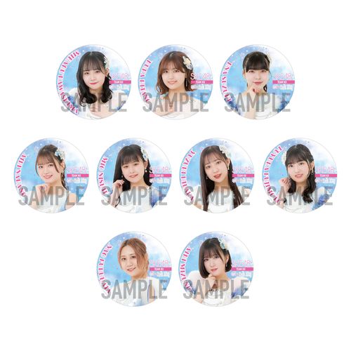 SKE48　チーム別ランダム缶バッジ(チームKII)(ランダム全18種+特別仕様18種)