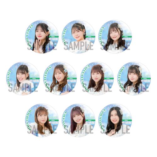 SKE48　チーム別ランダム缶バッジ(チームE)(ランダム全19種+特別仕様19種)