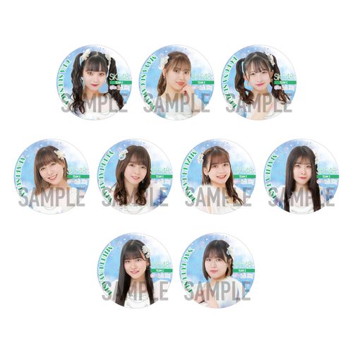 SKE48　チーム別ランダム缶バッジ(チームE)(ランダム全19種+特別仕様19種)