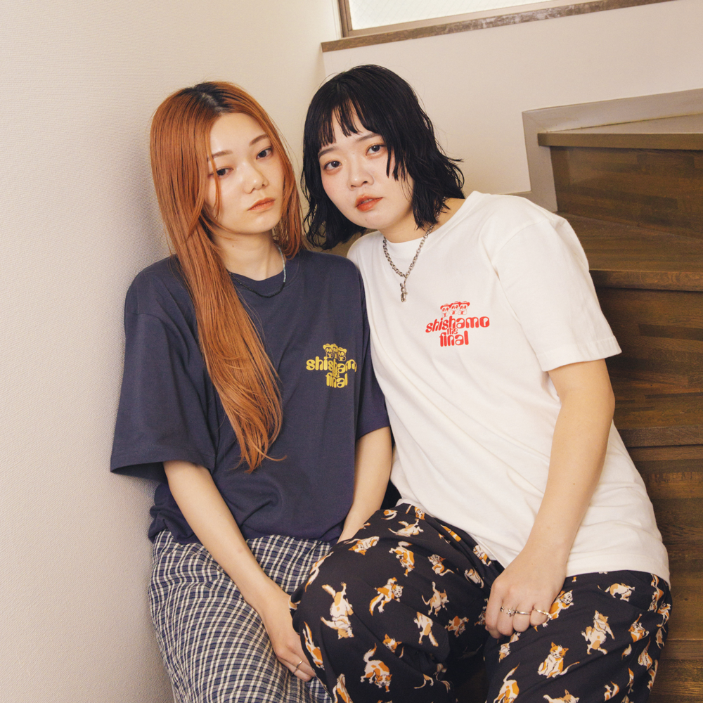 【会場受取】SHISHAMO×Candy Stripper SHISHAMO THE FINAL CHINA T/ネイビー