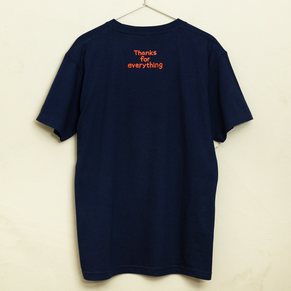 【会場受取】SHISHAMO THE FINAL ロゴTシャツ/ネイビー×イエロー