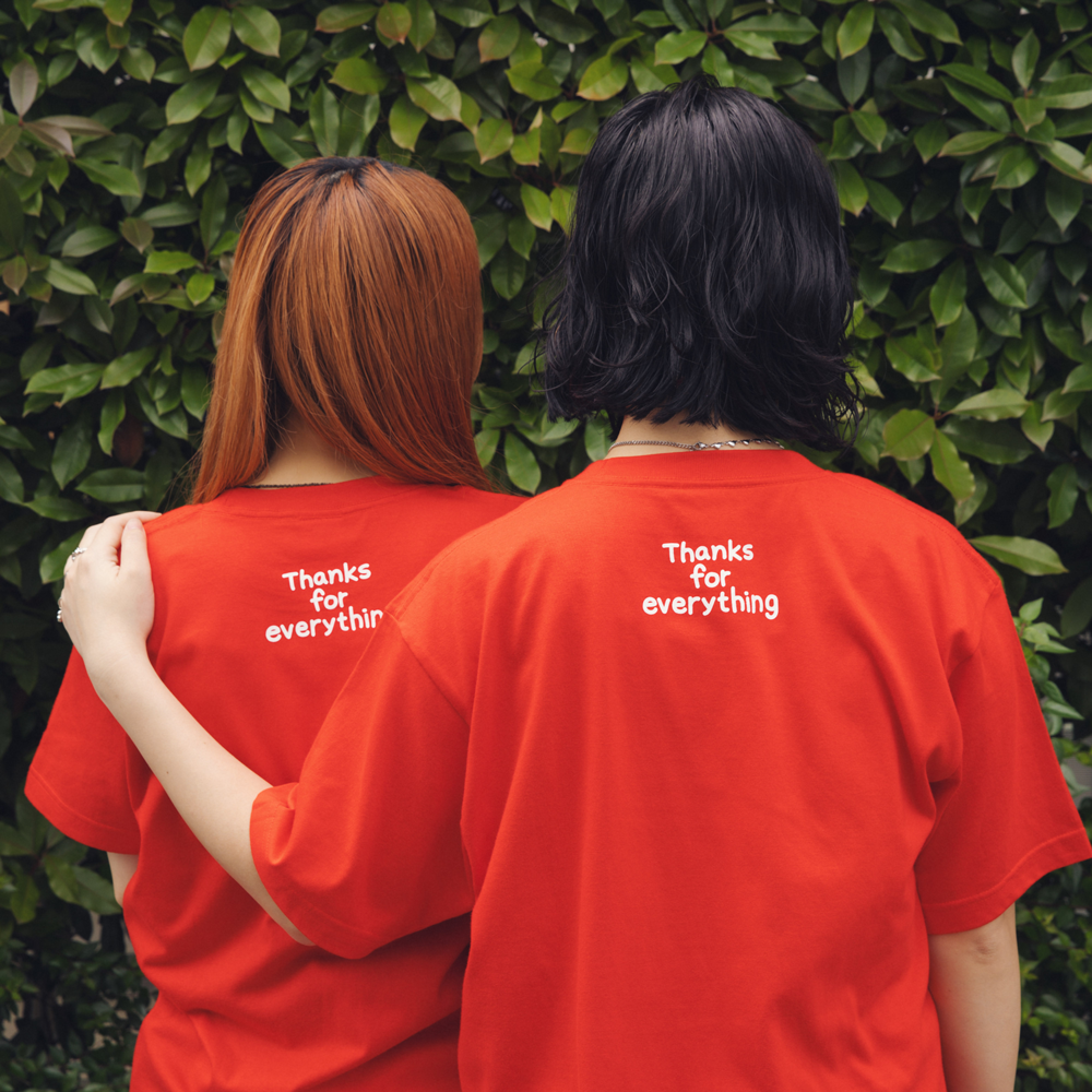 【会場受取】SHISHAMO THE FINAL ロゴTシャツ/レッド×ホワイト