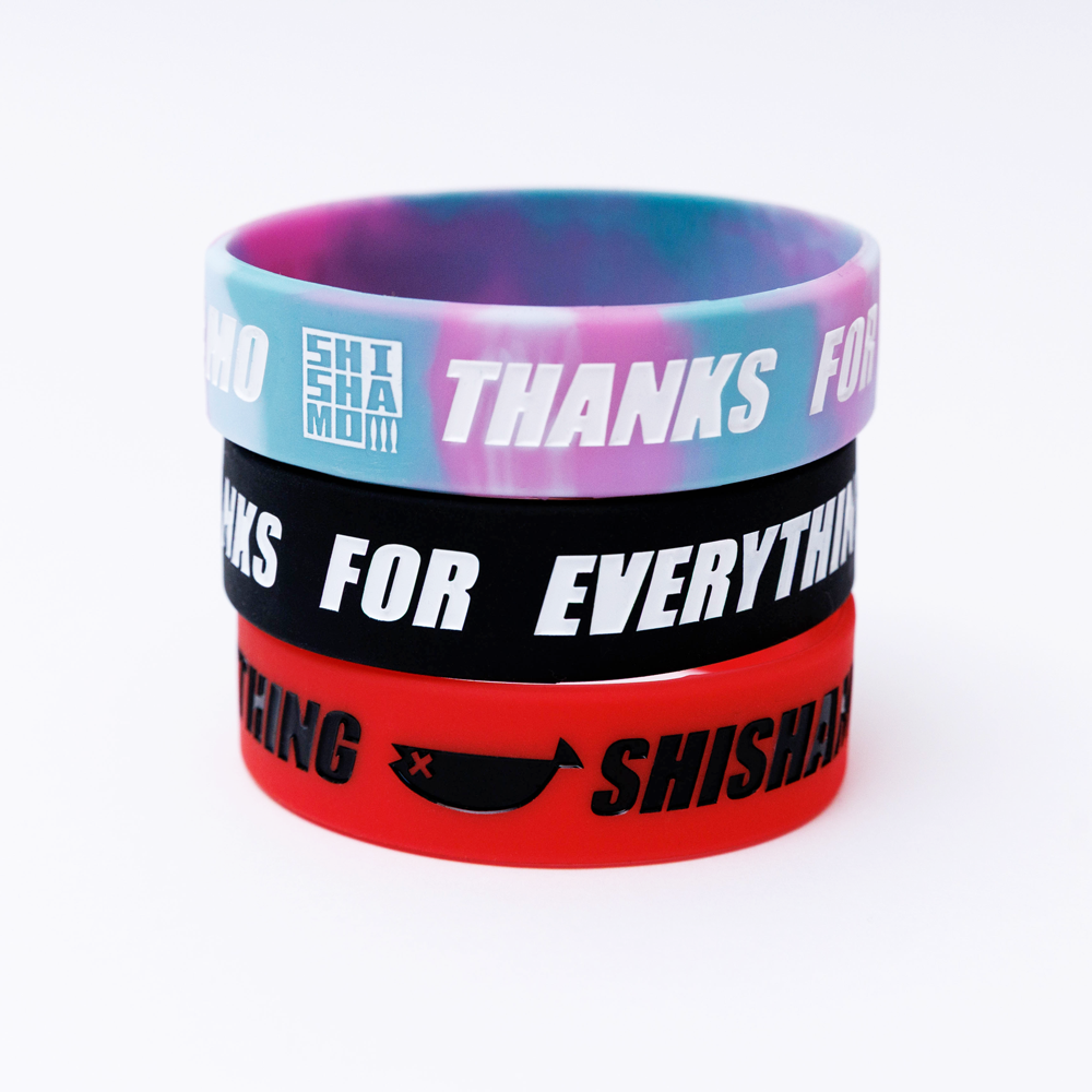 【会場受取】THANKS FOR EVERYTHING ラバーバンド/レッド